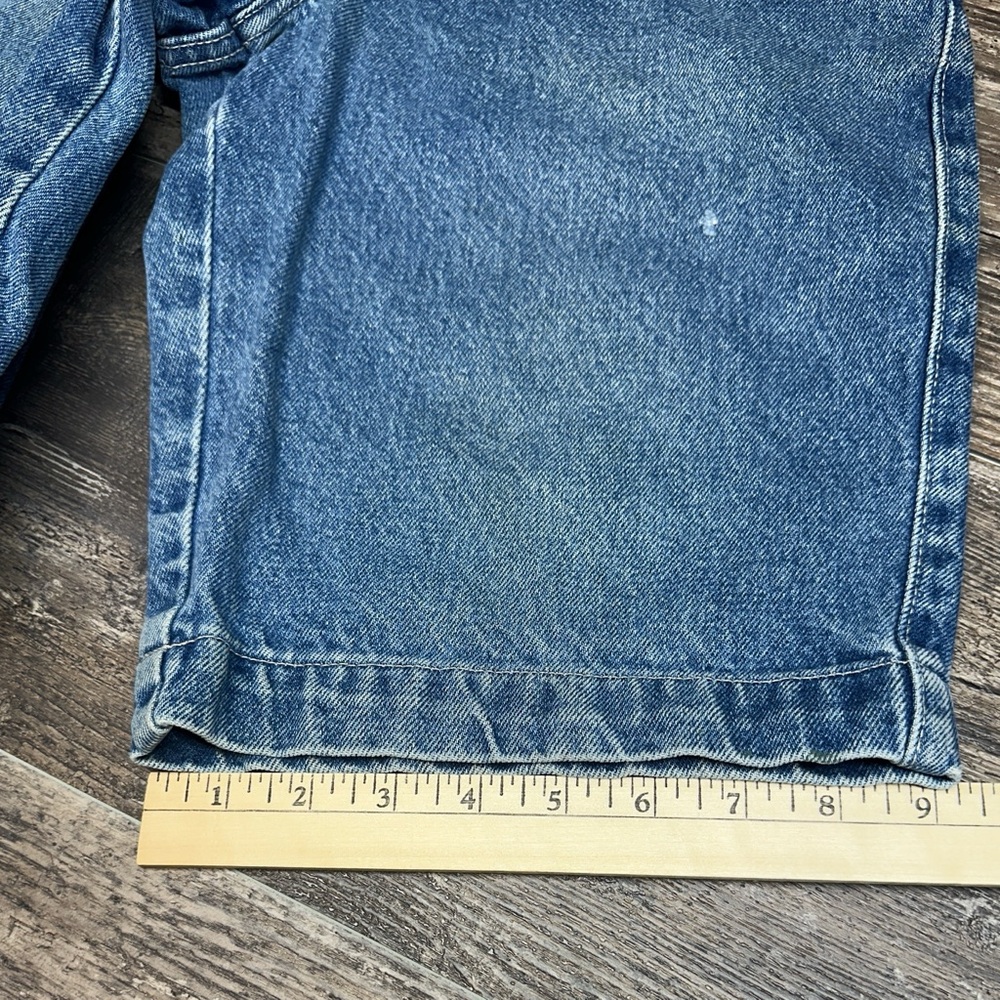 Vintage Guess Jeans Denim Jorts Baggy Y2K Carpenter Shorts Size 12 GUC - Picture 9 of 13